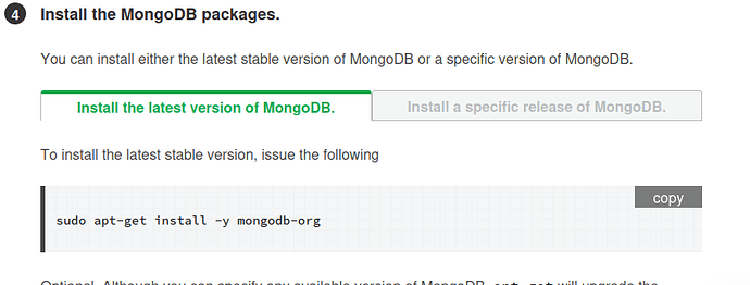 MongoDB 22Aug5