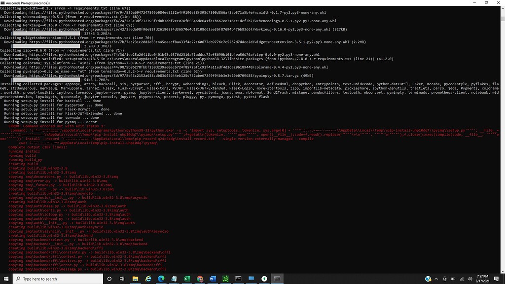 Error During Setup M2p Mongodb For Python Developers Mongodb Developer Community Forums