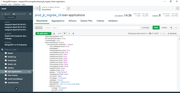 MongoDB Compass - cesspool-ft7rs.mongodb.net 27-10-2021 06_15_04