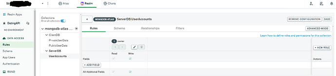 mongodb realm rules