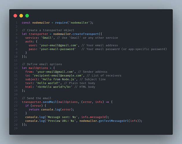 code