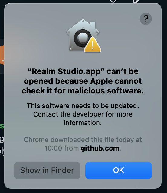 Test server error in Studio on Mac - Studio Bugs - Developer Forum
