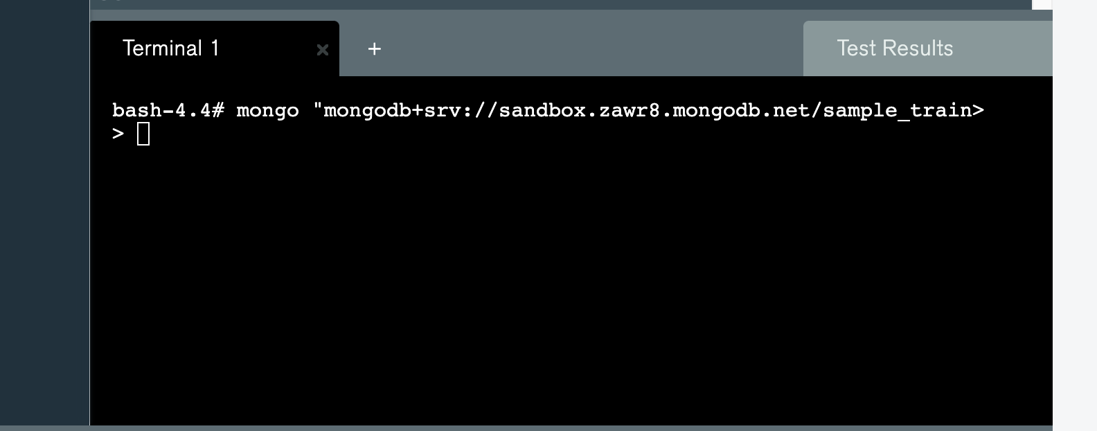 Mongoshell Connection Problem M001 Mongodb Basics Mongodb Developer Community Forums