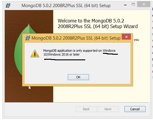 mongodb setup windows 10