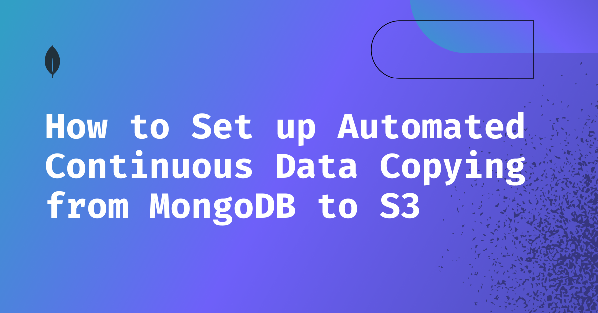 Copy atlas collection to another database - MongoDB Atlas - MongoDB ...