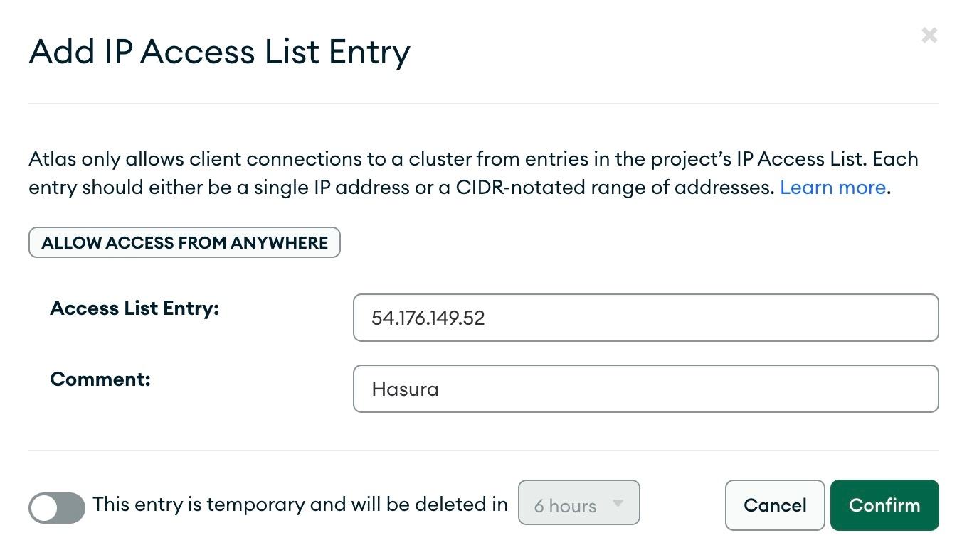Add IP Access List Entry