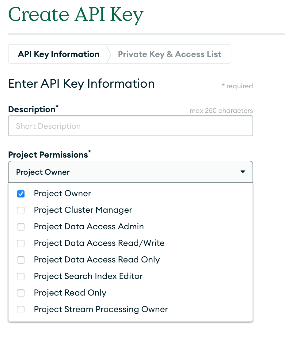 API Key