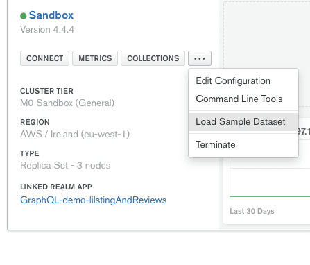 Load Sample Dataset screenshot