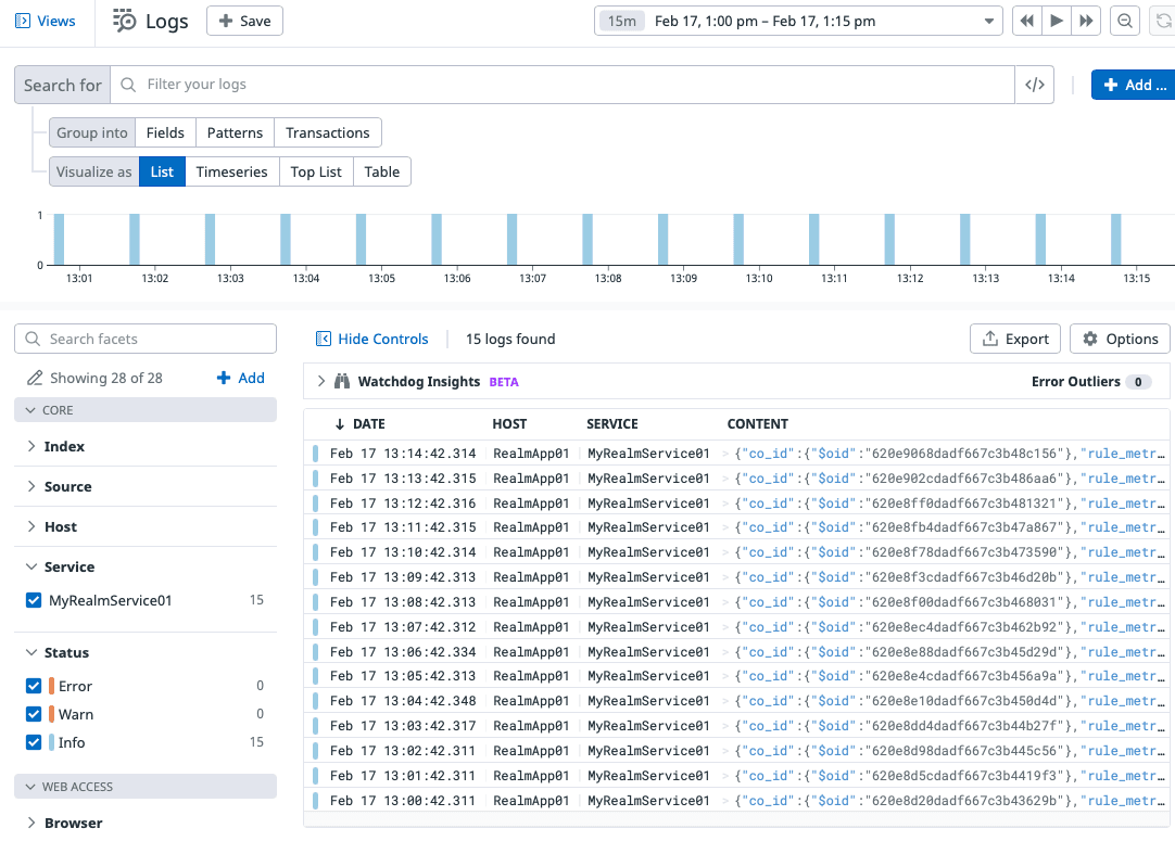 Datadog Logs