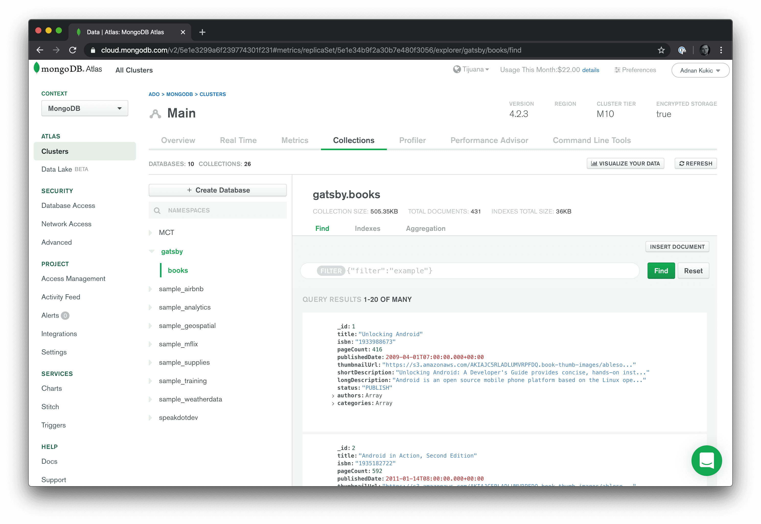 MongoDB Atlas