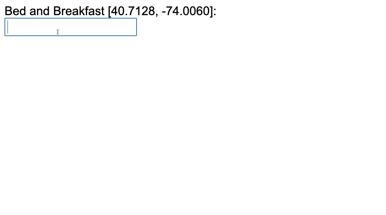 Compounding Text and Geospatial Searches in Atlas Search