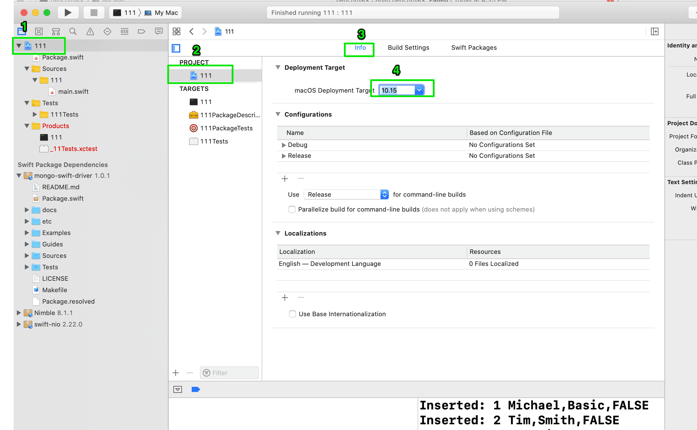 Swift Error No such module