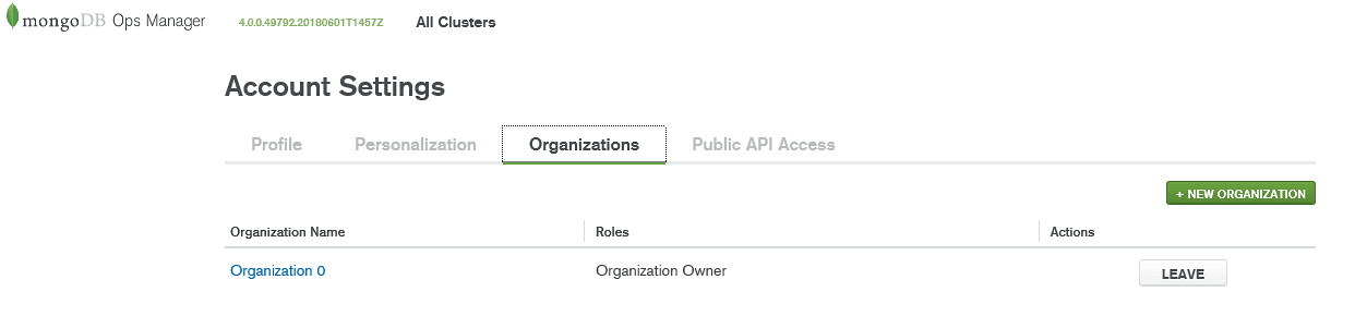 Figure 4: Ops Manager Organizations
page