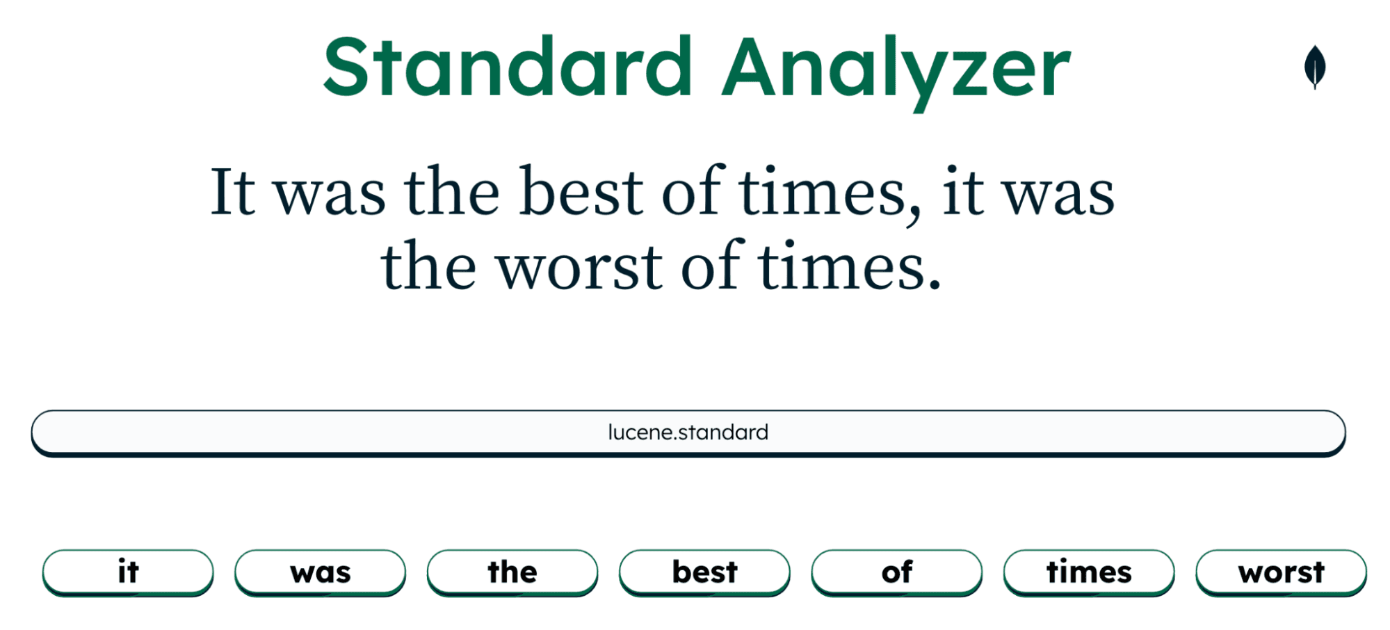 standard analyzer