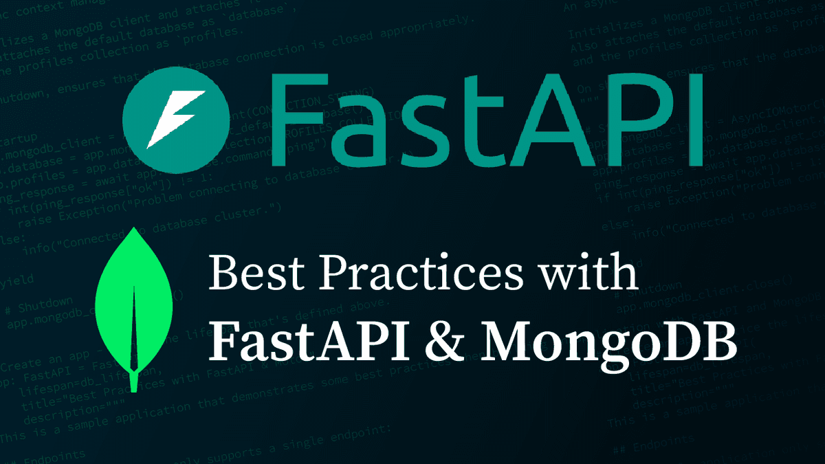 FastApi | MongoDB