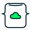 MongoDB Atlas Data Federation icon for querying Atlas DBs