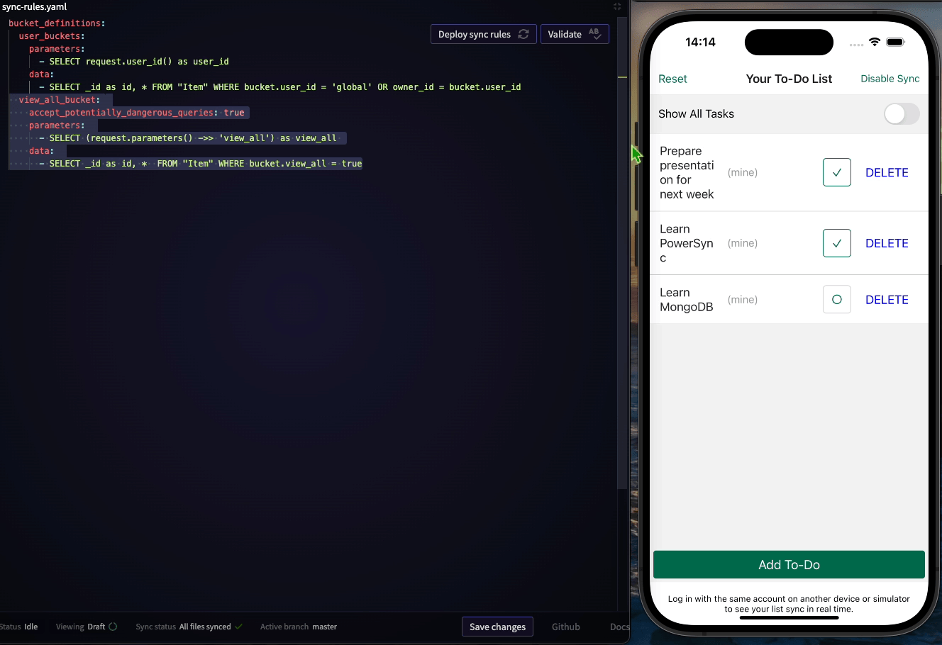 Captura de pantalla de la interfaz de usuario