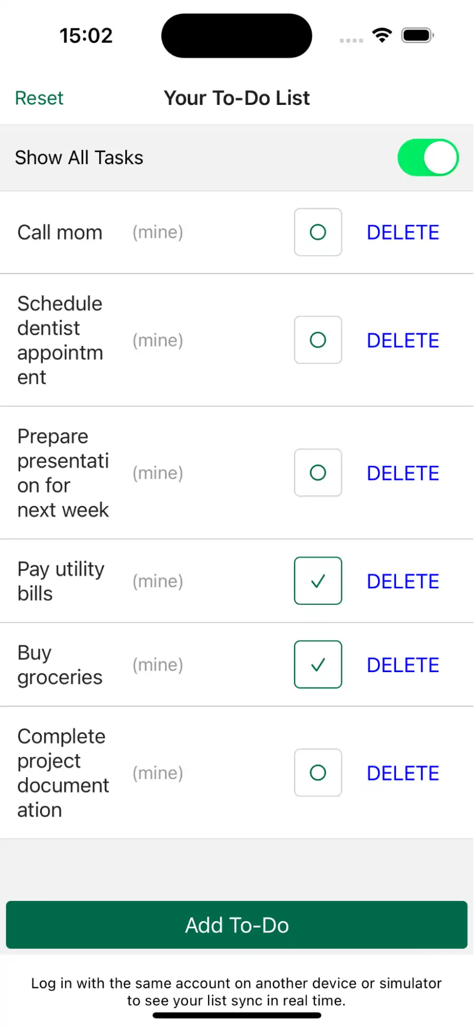 Captura de pantalla de la interfaz de usuario