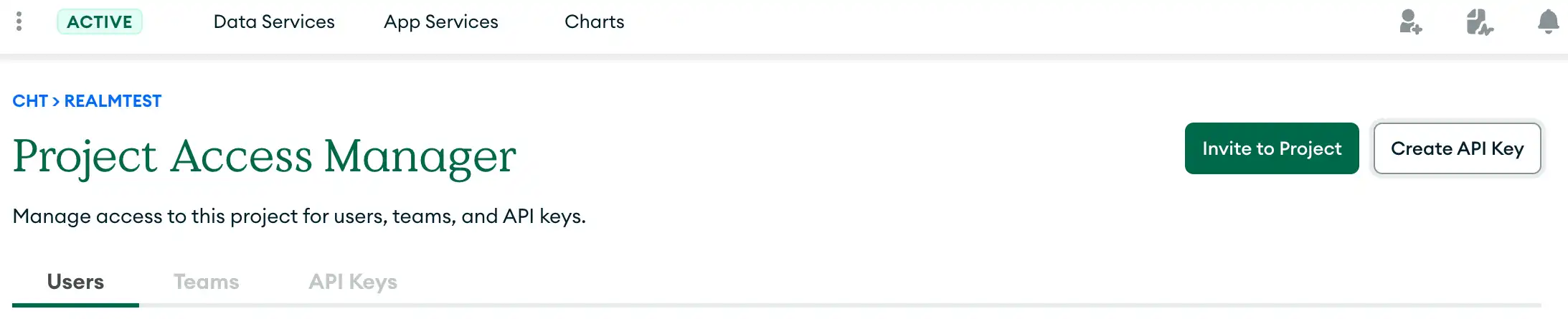 Haga clic en Administrador de acceso