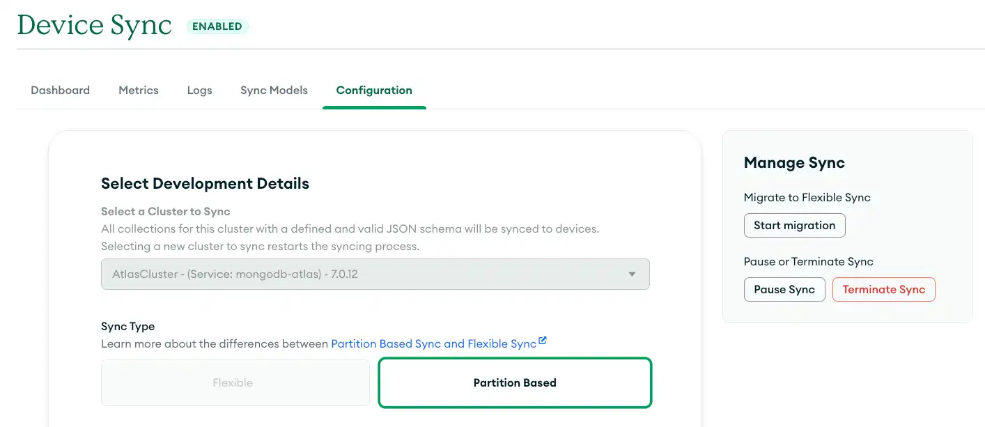 Iniciar una migración