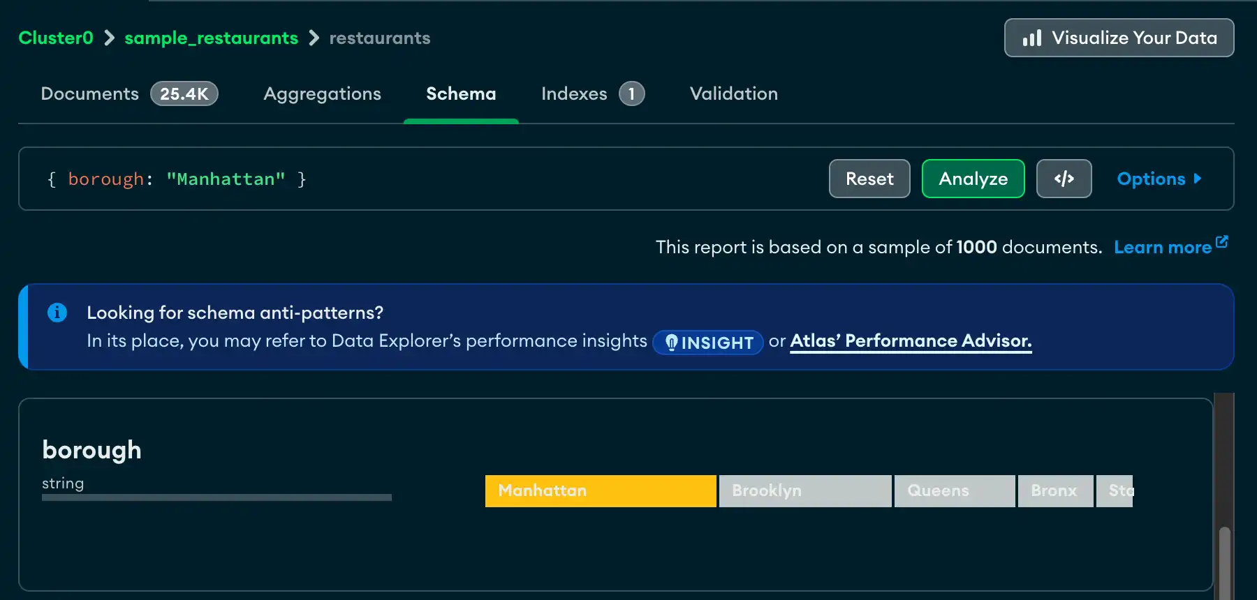 Ejemplo de un filtro creado