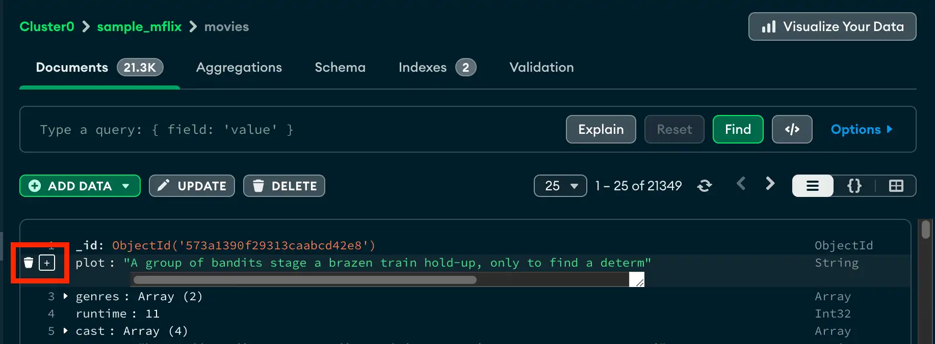 Eliminación de documentos