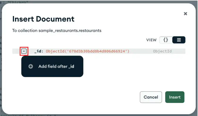 Insertar nuevos campos