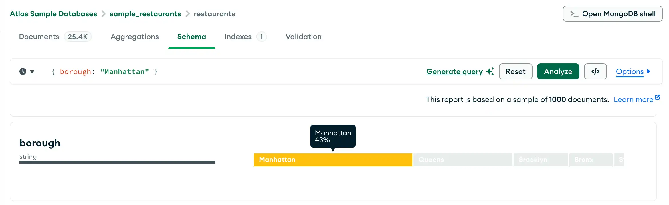 Ejemplo de un filtro creado