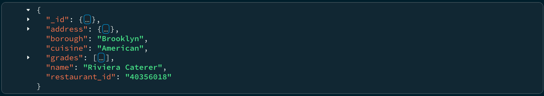 포함된 객체 JSON 확장