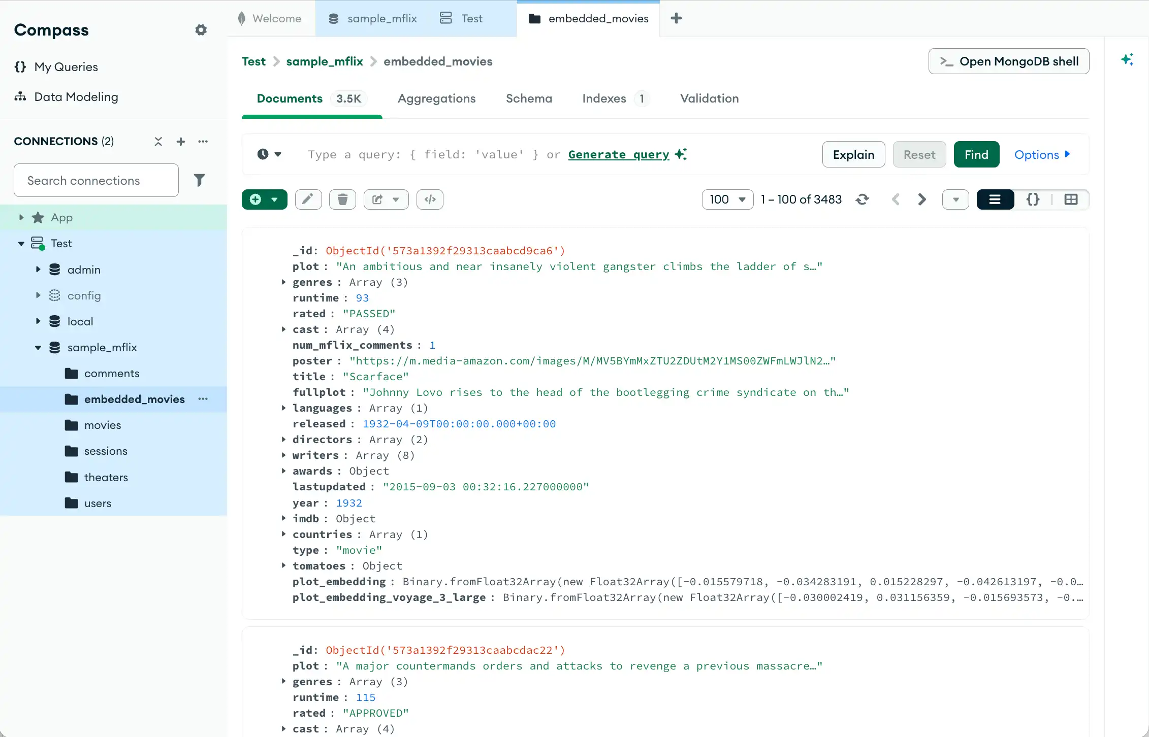 |compass| Página com Gaveta de IA recolhida